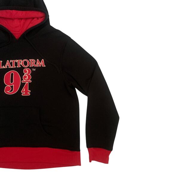 Wizarding World Of Harry Potter Size 2XL Platform 9 3/4 Hogwarts Railways Hoodie - Picture 9 of 16
